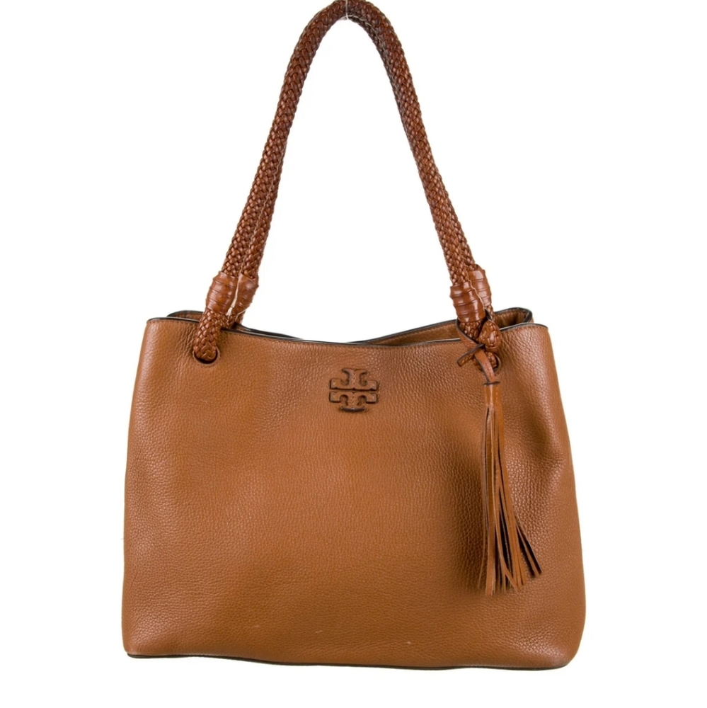 Tory Burch Woven Handle Tote